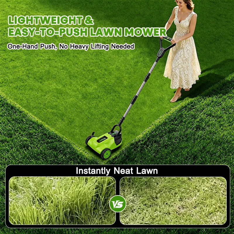 4PCS Replaceable Blade for 8.7-Inch Small Electric Lawn Mower