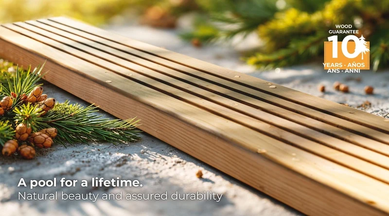 Piscina elevada de madera Gre Sunbay Violette 2 500x127