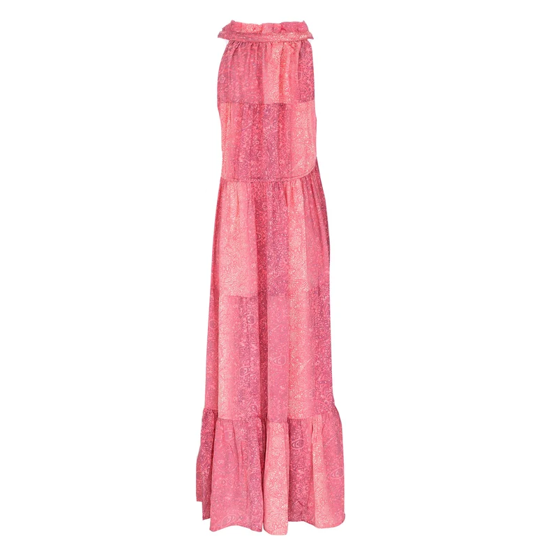ROBE LONGUE CEINTUREE DU S AU L