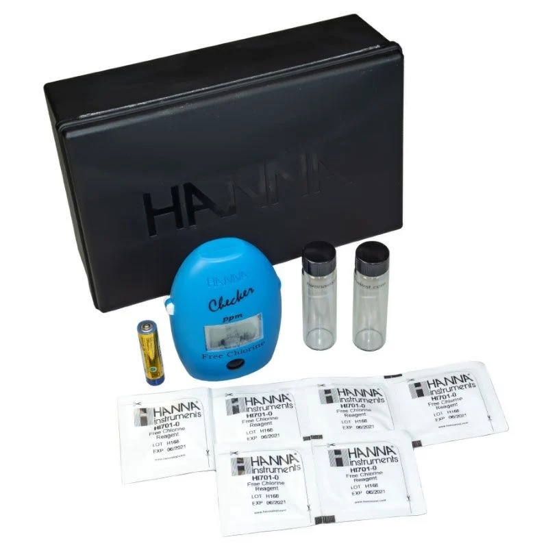 Medidor de cloro libre de bolsillo HI701. Hanna.