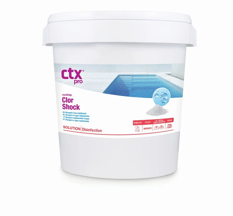 CTX-200GR ClorShock Granulado 5 kg – Cloro de Choque para Piscinas