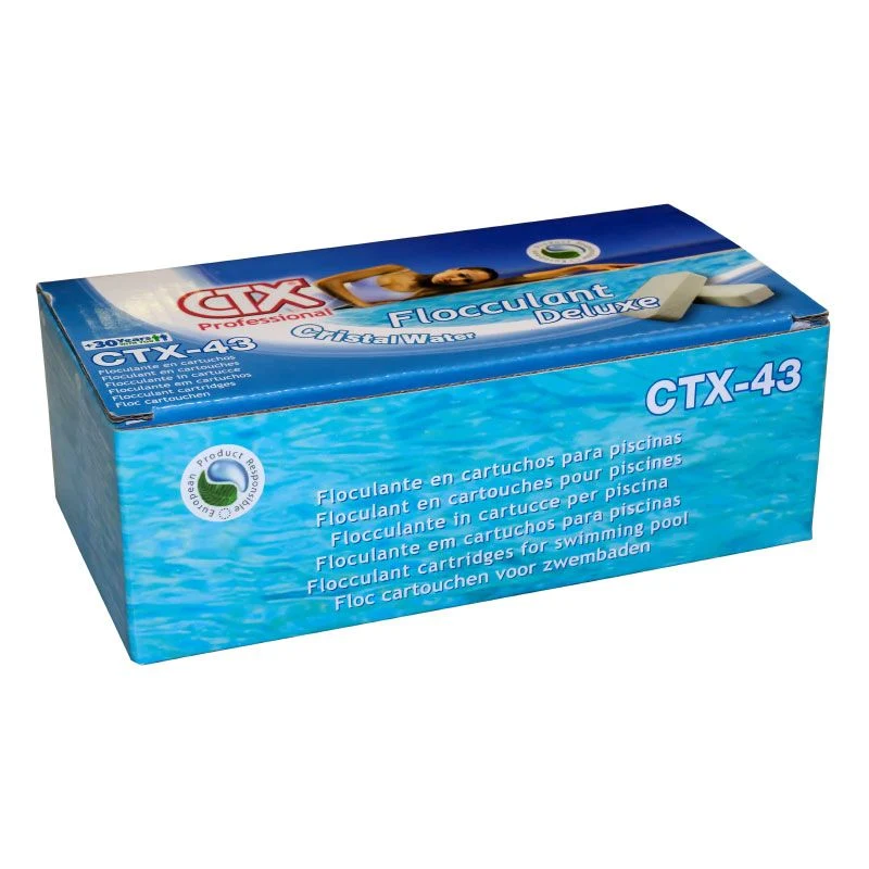 Floculante Luxe en cartuchos, 1 Kg CTX-43