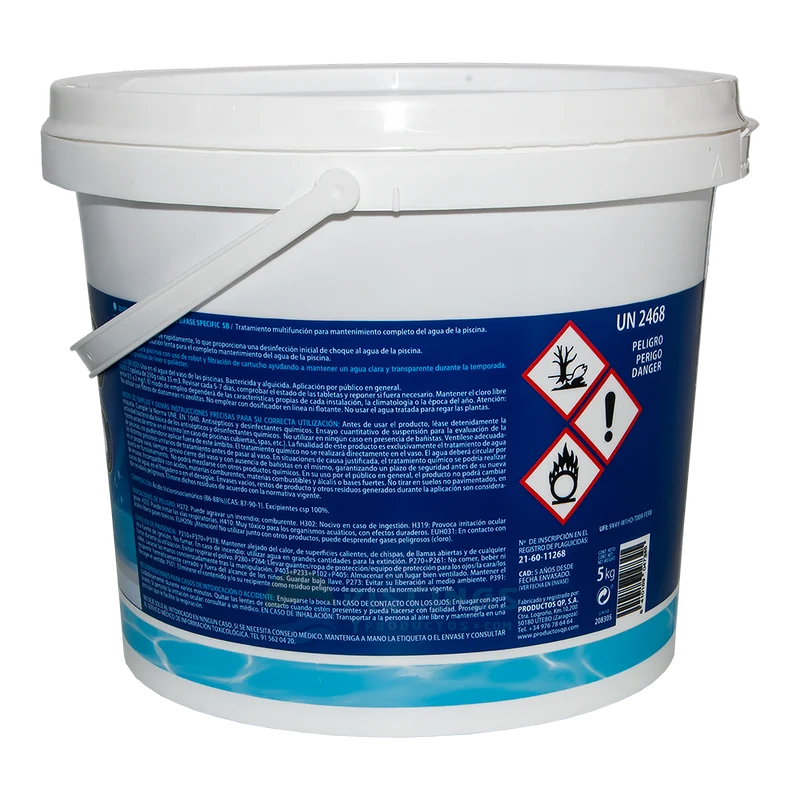 Cloro Bifase Alboral Specific SB Quimicamp 5 kg