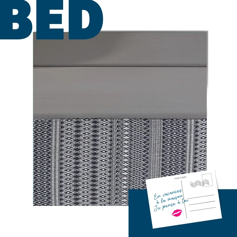 BED DE PLAGE ET PISCINE "KISS" - Cozip