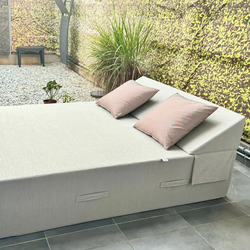 BED DE PLAGE ET PISCINE "PALOMA" - Cozip