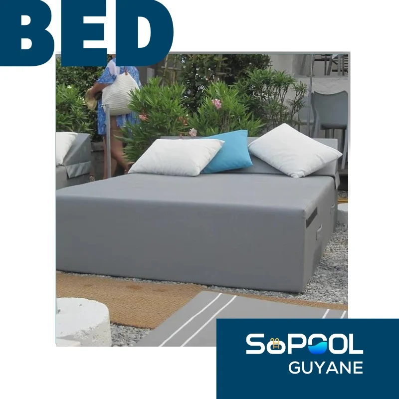 BED DE PLAGE ET PISCINE "PALOMA" - Cozip