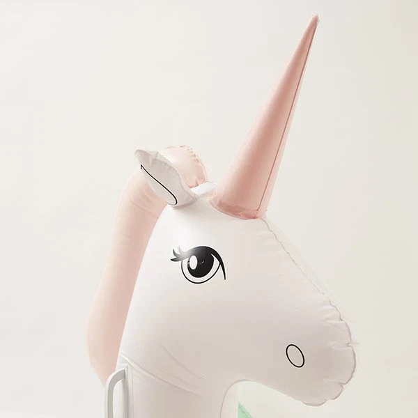 Licorne gonflable piscine White Pearl