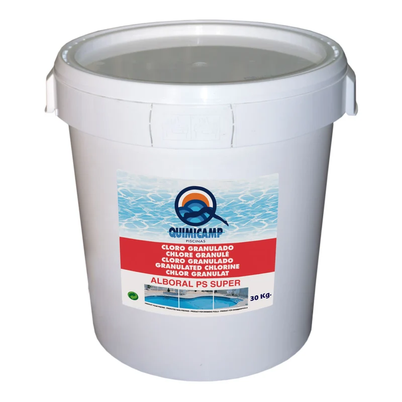 Alboral PS Super Cloro Granulado Lento 30 kg Quimicamp