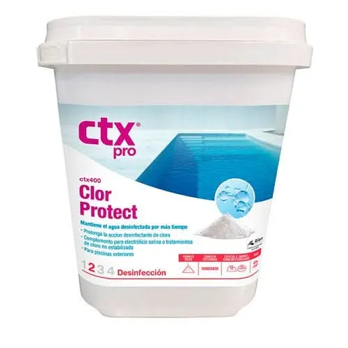 CTX – ClorProtect CTX-400 estabilizador de cloro para piscina
