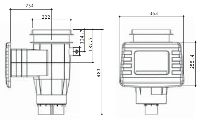 Skimmer ABS 15L DELUXE - Liner