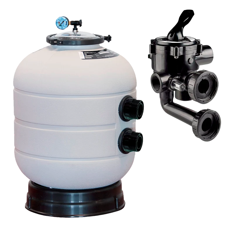 Filtro piscina Millenium Ø 480 + Válvula lateral tornillos Astralpool