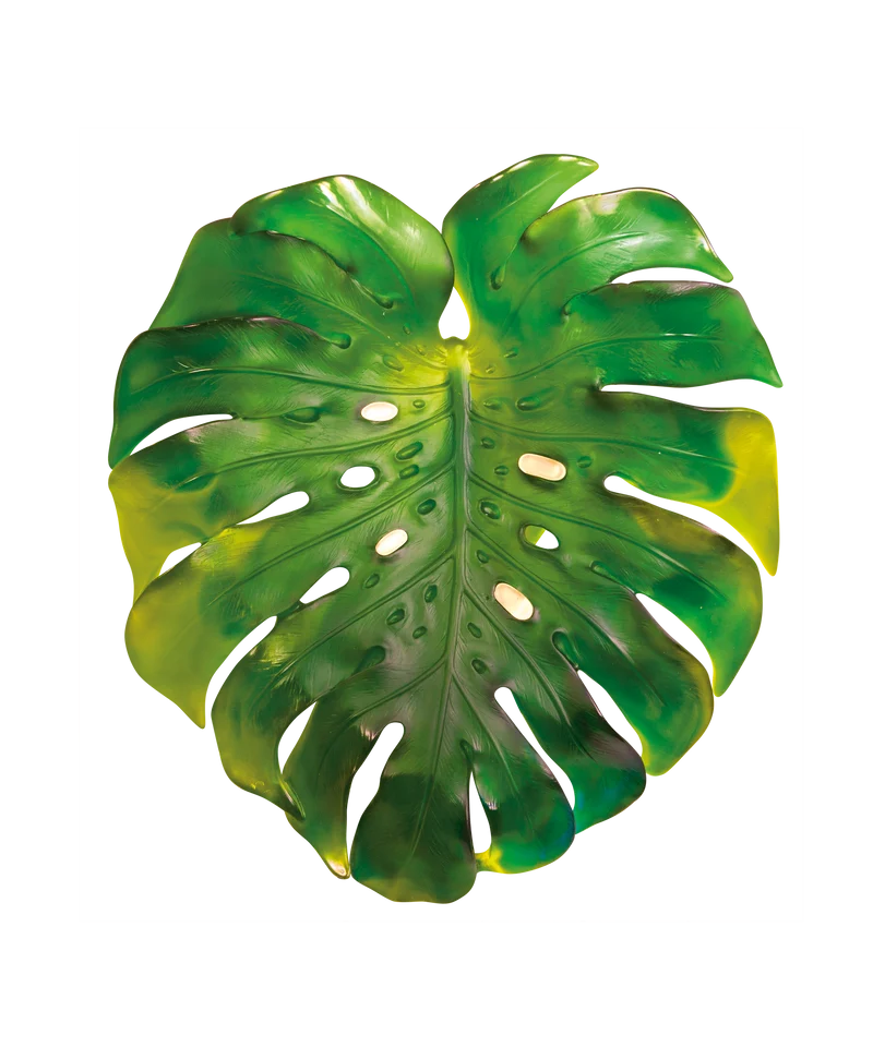Monstera Feuille murale grand modèle Verte de Emilio Robba