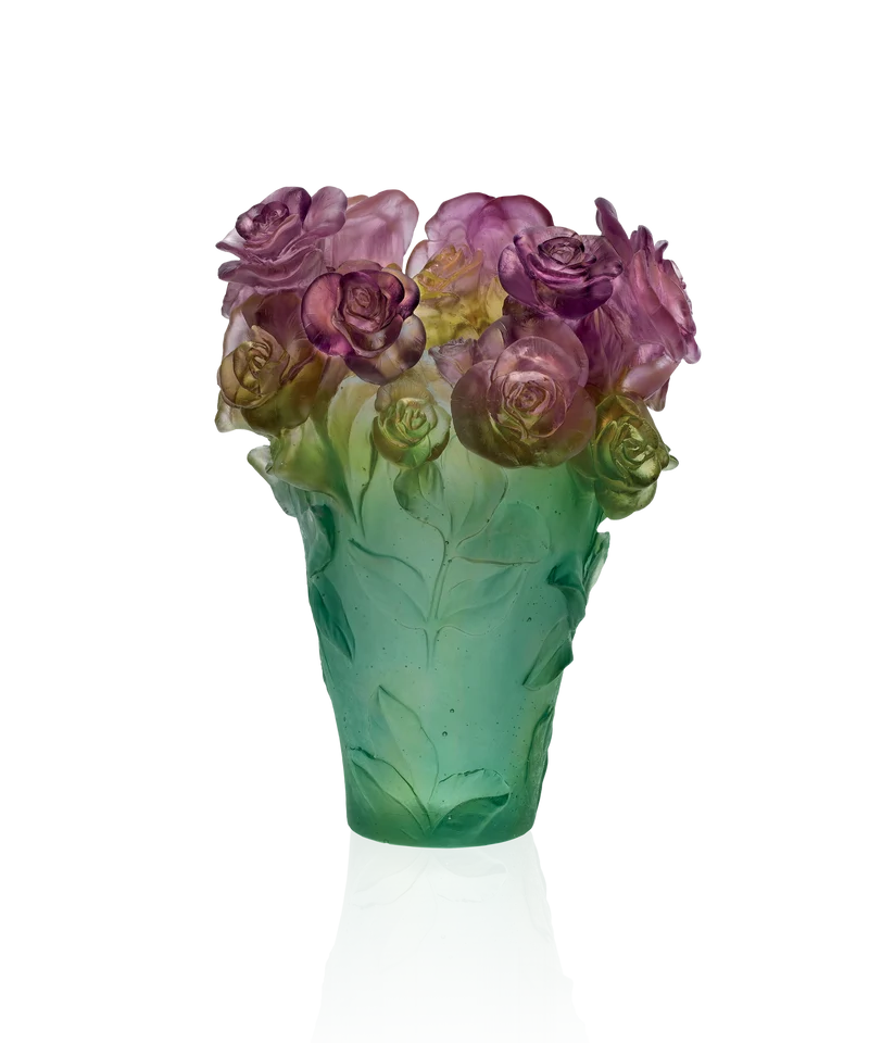 Rose Passion Vase Vert et rose