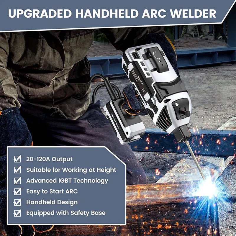 Handheld Welder Kit with 10pcs Welding Rods