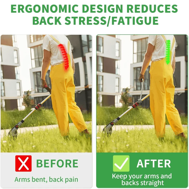 Weed Eater Handle for Easier Trimming