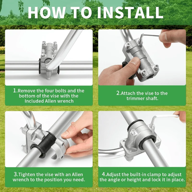 Weed Eater Handle for Easier Trimming