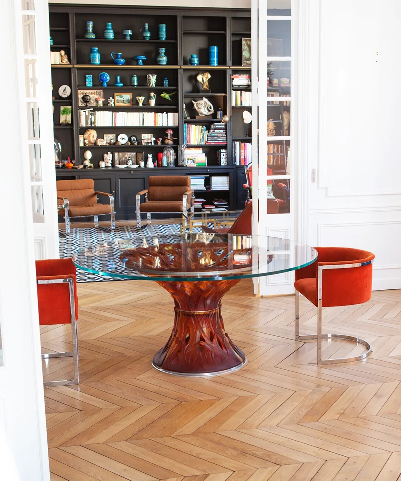 Végétale Table 6 éléments Ambre