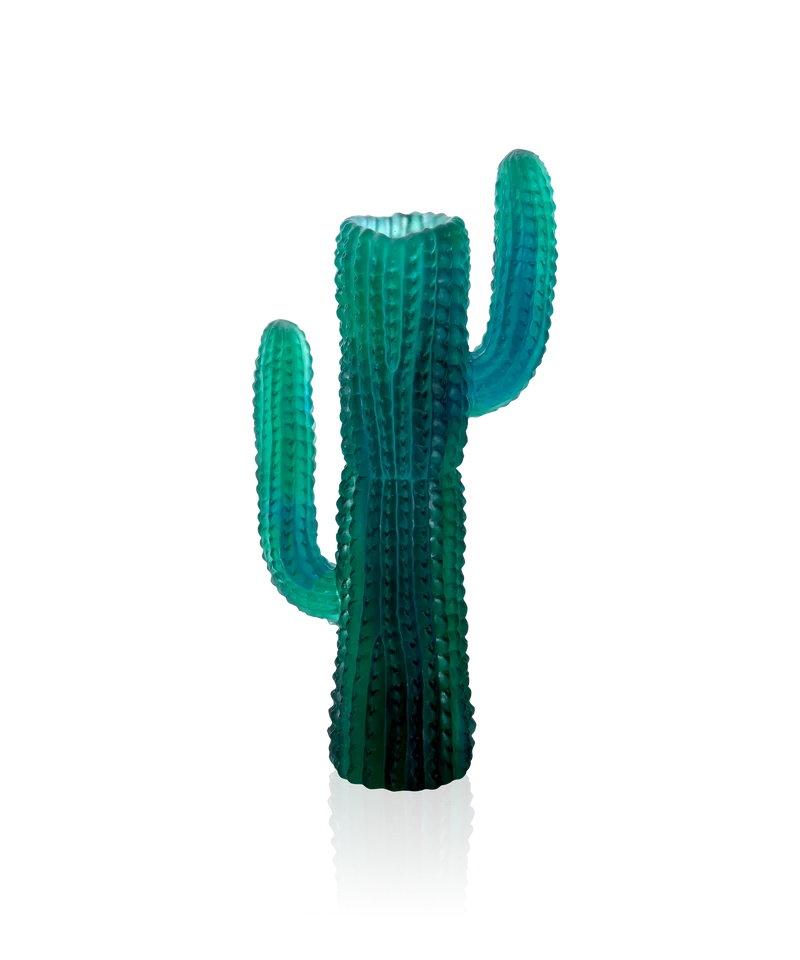 Jardin de Cactus Vase Vert de Emilio Robba