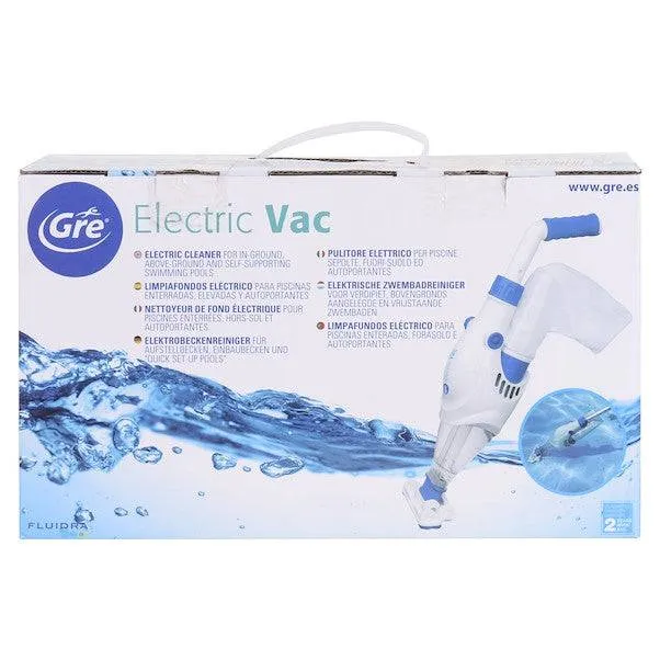 Aspirador Elétrico a bateria ELECTRIC VAC Piscina enterrada
