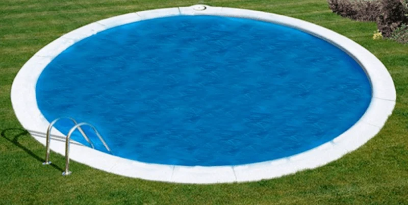 Cobertura Isométrica GRE de Verão bolha de 180 e 400μ para Piscinas Enterradas