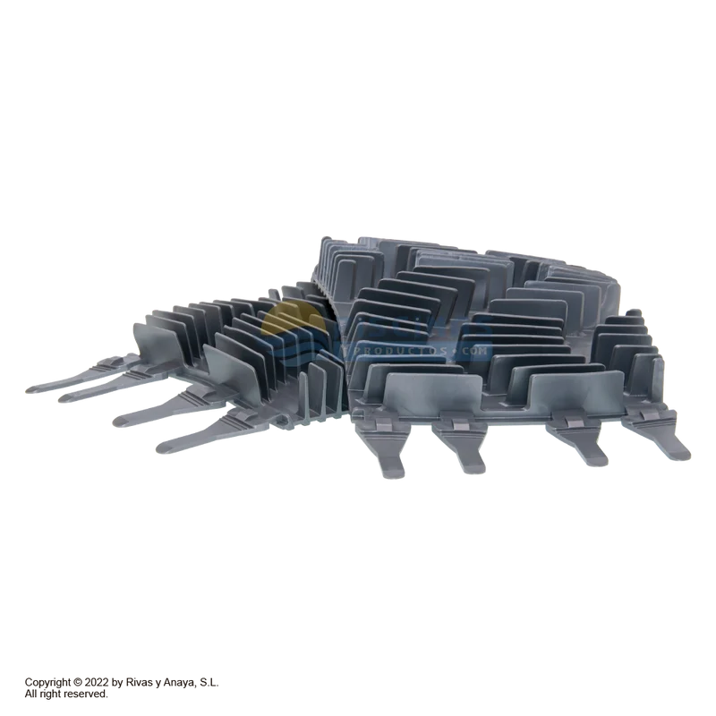 Recambio cepillos robot Zodiac CN gris claro. Pack 2 uds.
