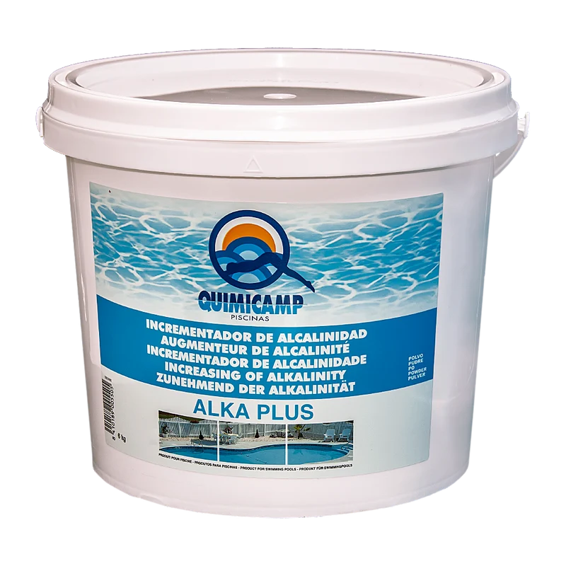 Alka Plus, incrementador de alcalinidad, 6 kg. Quimicamp.