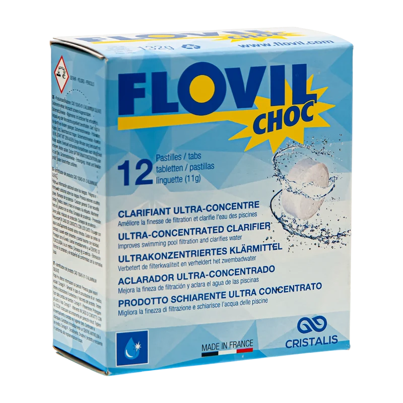 FLOVIL CHOC. Floculante concentrado. Cristalis.
