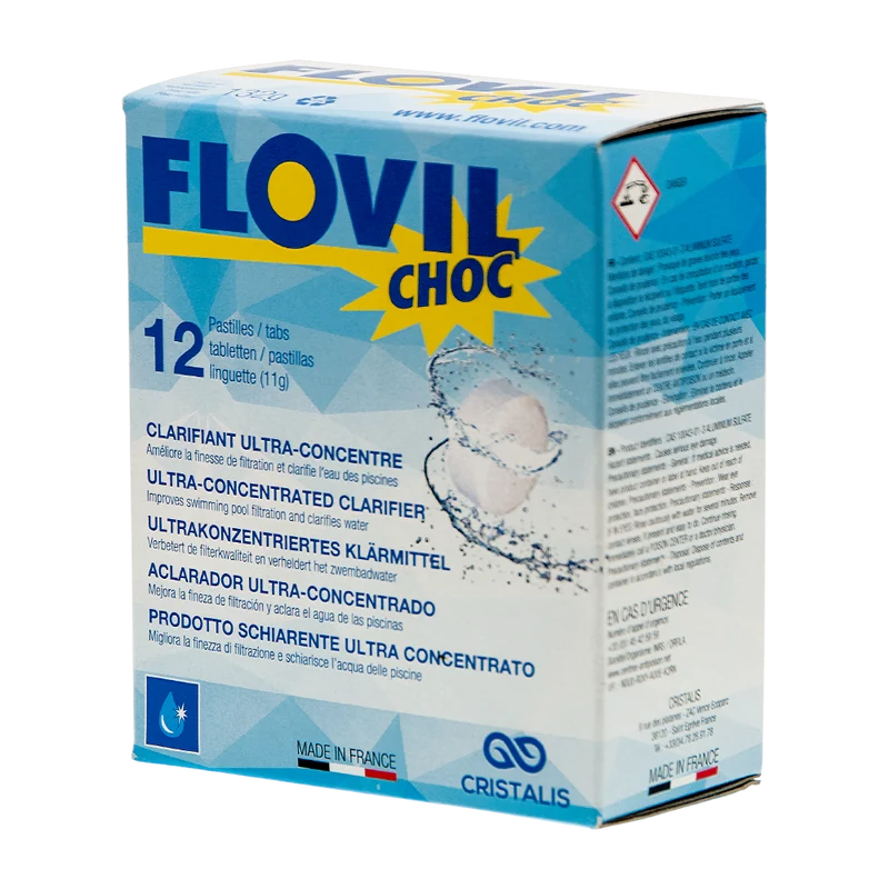 FLOVIL CHOC. Floculante concentrado. Cristalis.