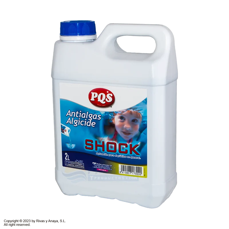 Antialgas Shock, 2 L. PQS