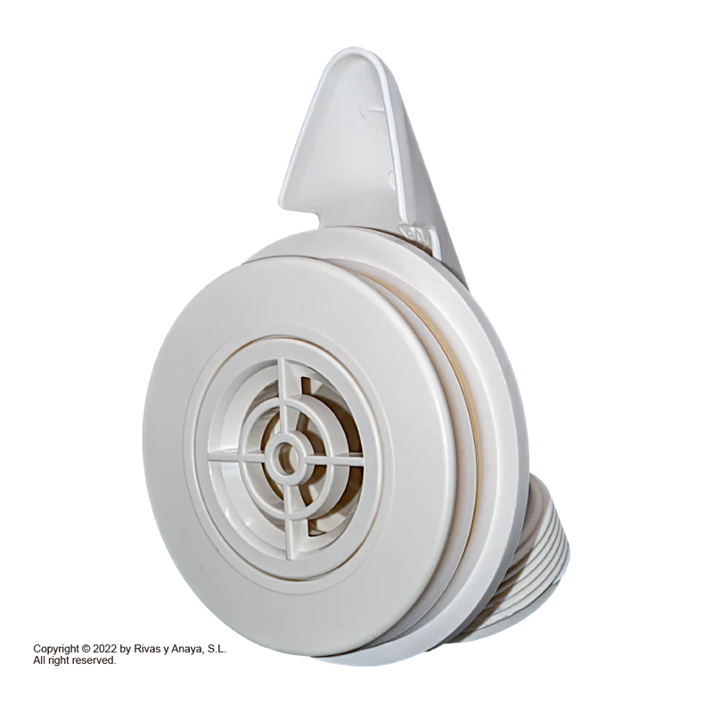 Válvula retorno Norma 2011 PVC Blanca. Gre