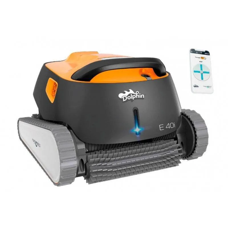 Aspirador de Piscina Eléctrico e Automático Dolphin E40i S300i Hammer i Maytronics limpa fundos robot