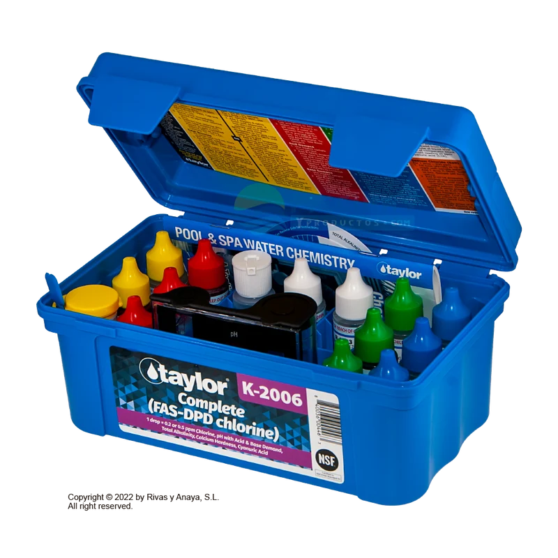 Test Kit analizador multiparmétrico Taylor K-2006