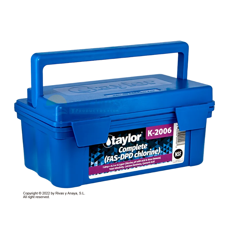 Test Kit analizador multiparmétrico Taylor K-2006