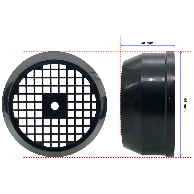 Tapa ventilador MEC 71 bombas Saci Óptima/Winner