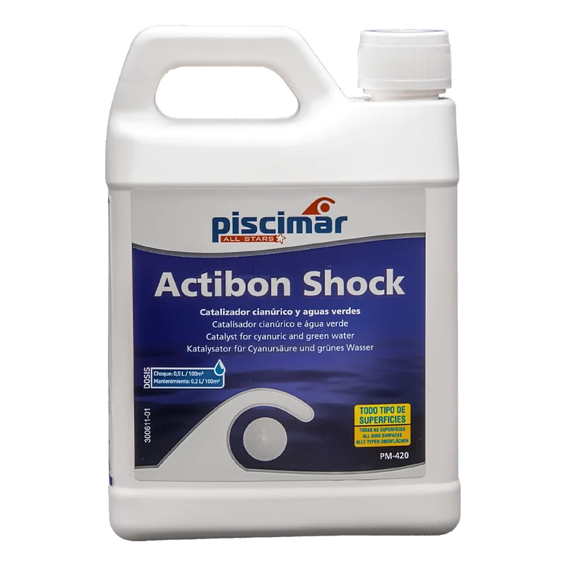 Catalizador cianúrico ACTIBON SHOCK PM-420, 1,3 kg. Piscimar.