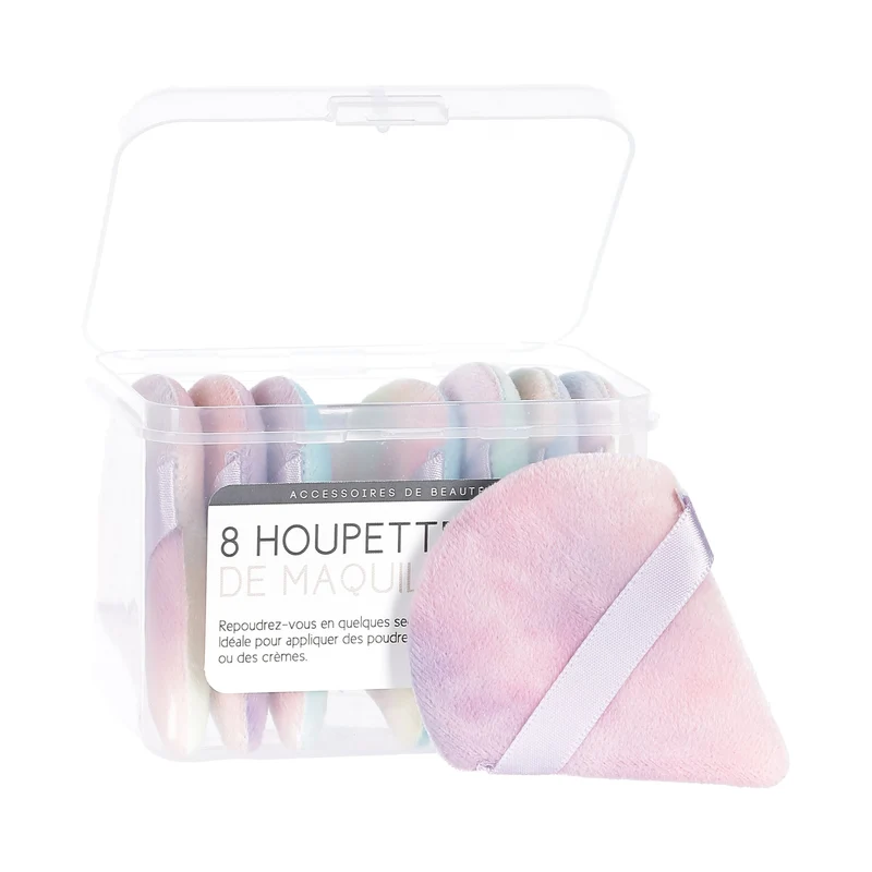 8 HOUPETTES DE MAQUILLAGE