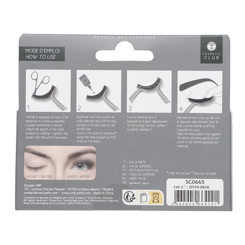 FAUX CILS COLLE NON INCLUSE