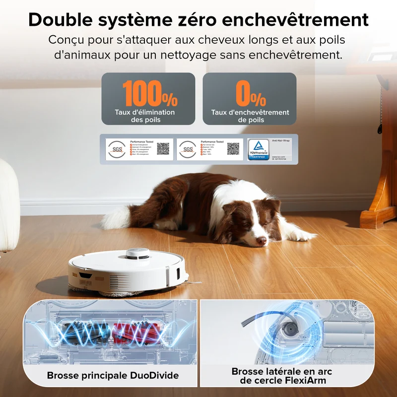 [Reconditionné] Roborock Qrevo Edge robot aspirateur laveur avec station d’accueil multifonctionnelle 3.0