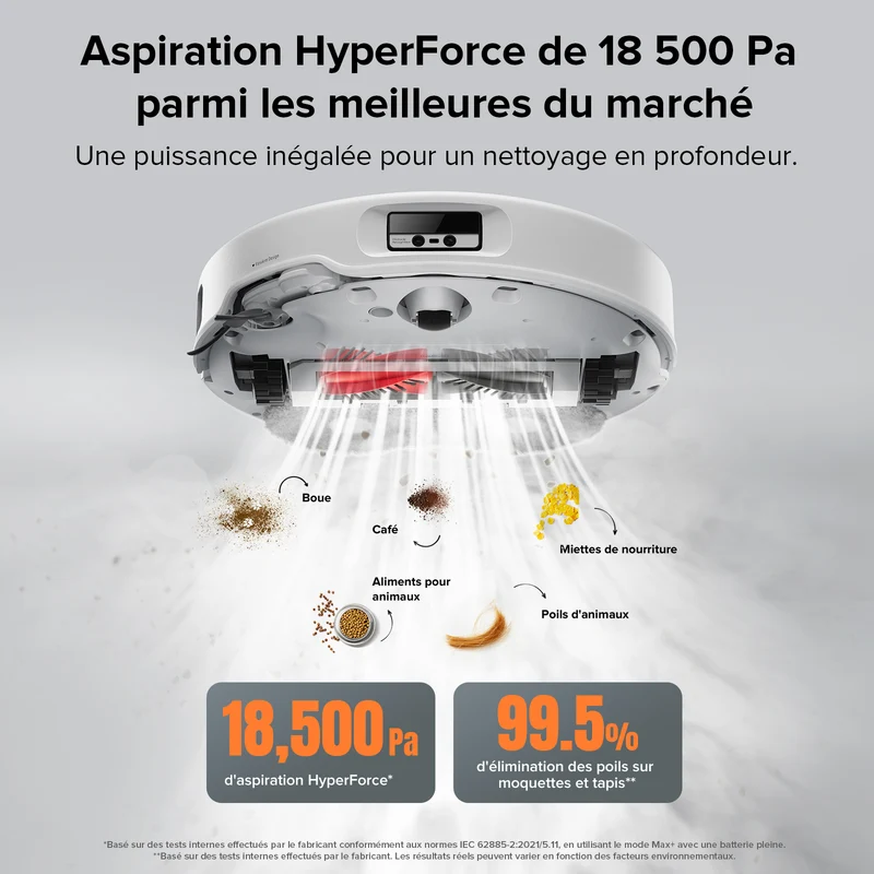 [Reconditionné] Roborock Qrevo Edge robot aspirateur laveur avec station d’accueil multifonctionnelle 3.0