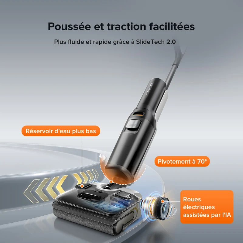 Roborock F25 ALT aspirateur laveur sans fil sec et humide