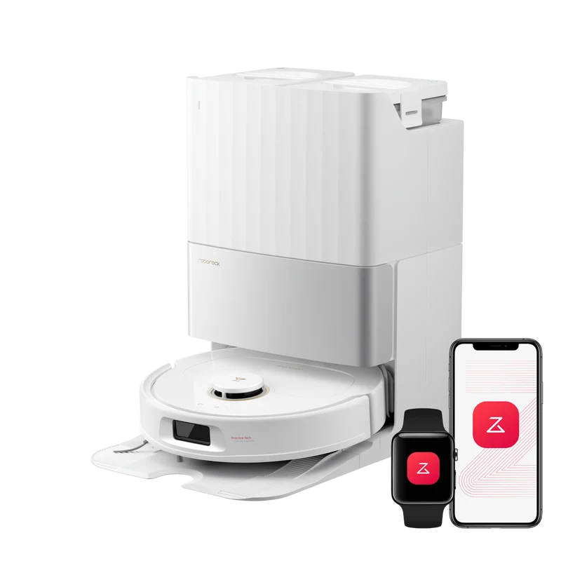 Roborock Qrevo S5V ( Qrevo Pro amélioré ) robot aspirateur laveur avec station d’accueil multifonctionnelle