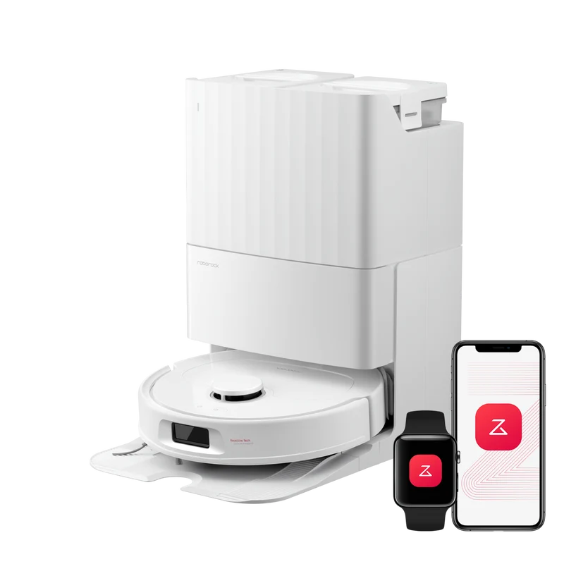 Roborock QV 35A ( Qrevo S amélioré ) robot aspirateur laveur avec station d’accueil multifonctionnelle
