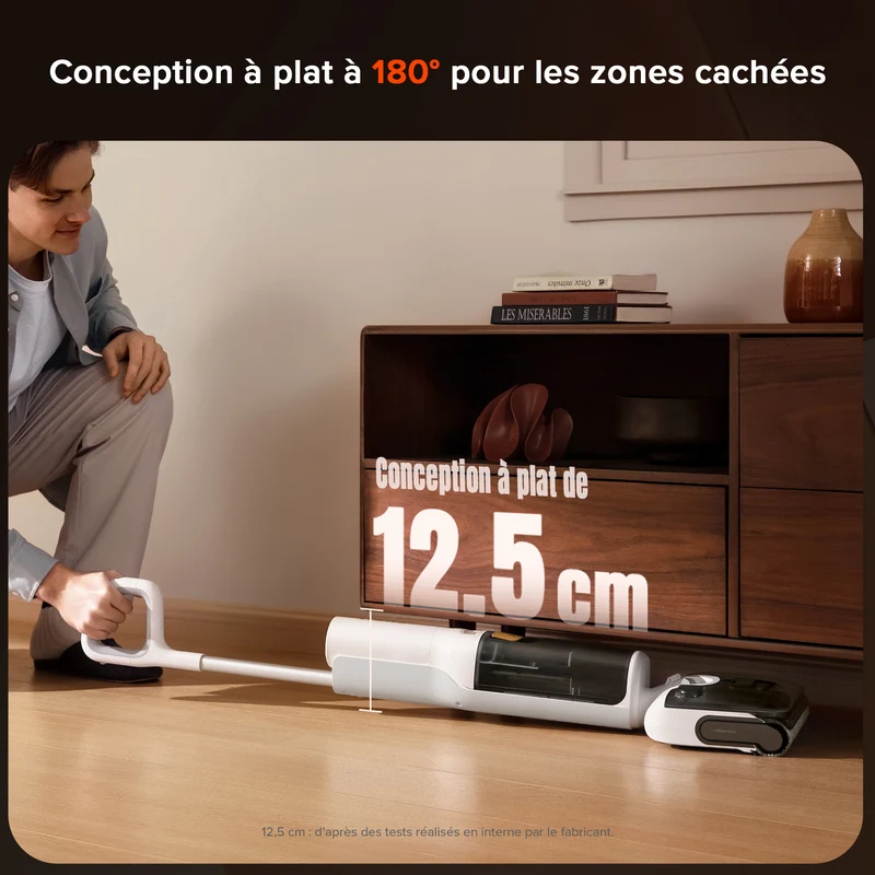 Roborock F25 GT aspirateur laveur sans fil sec et humide