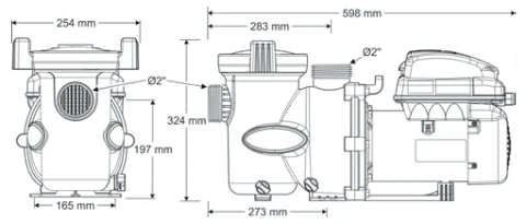 Bomba de Filtração FLOPRO VS 160
