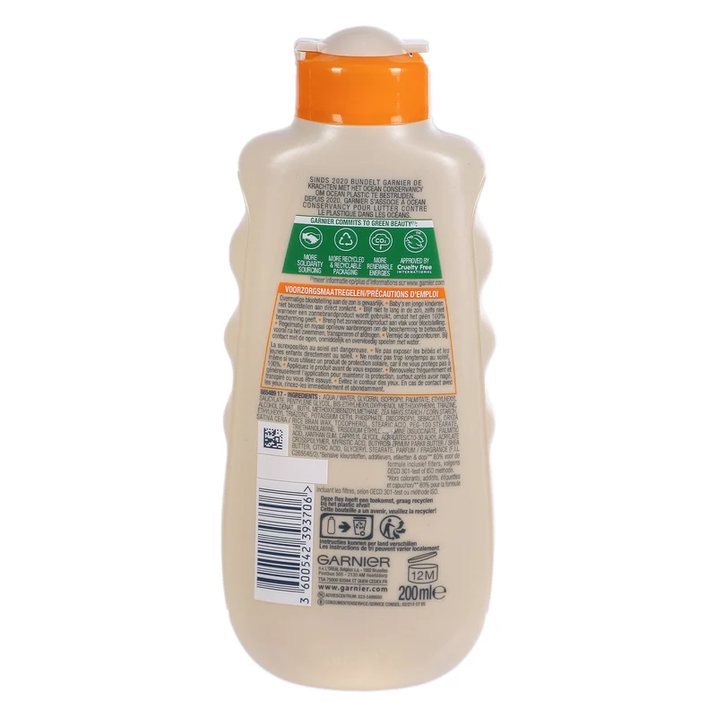 Lait protecteur SPF30 résistant à l'eau
