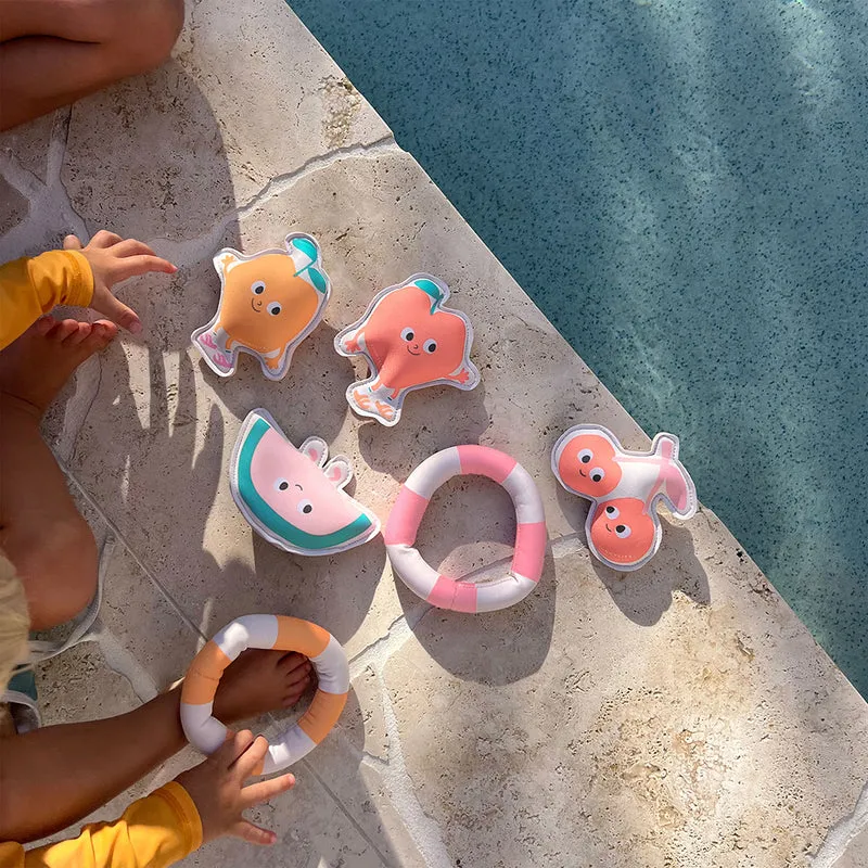 Jeu de plongée figurines lestées Pool