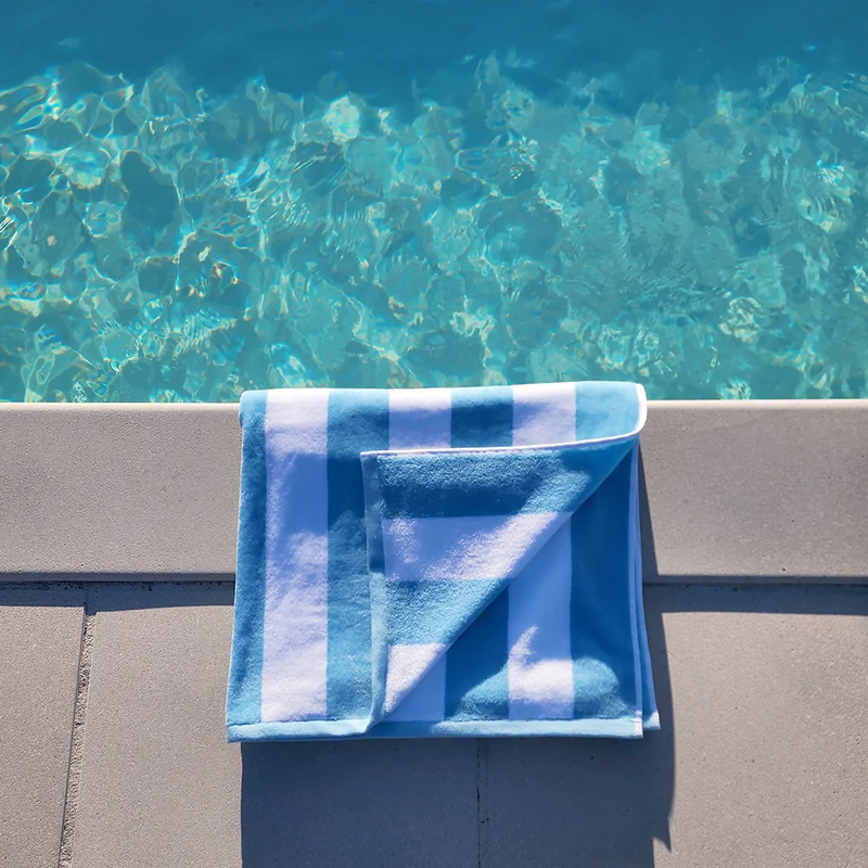 Serviette de plage rayée Capri