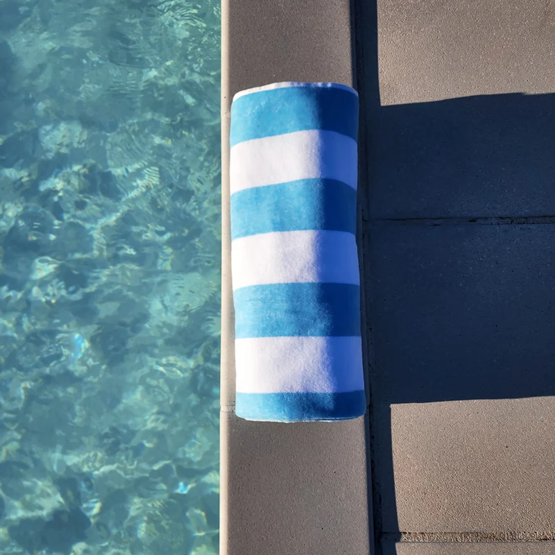 Serviette de plage rayée Capri