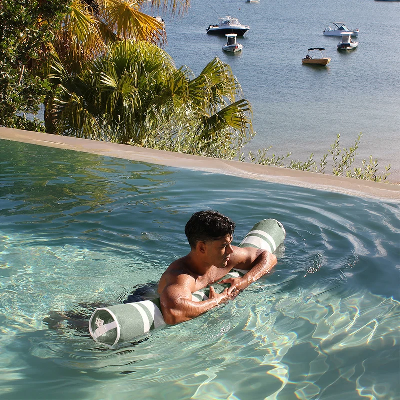 Frite piscine tissu Riviera