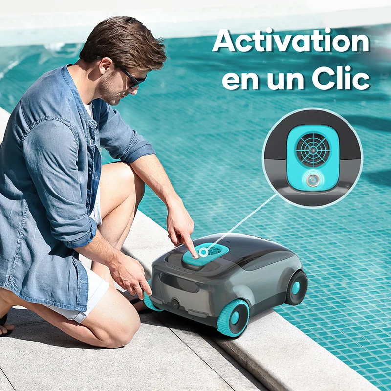 Robot piscine sans fil Scuba E1
